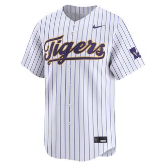 Nike LSU Tigers Nike Mens College Limited Baseball Jersey in White | UNBB0DUNLSN-0YS