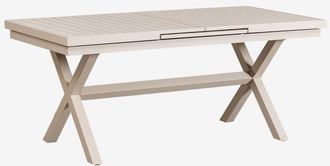 Sklum Sklum - Mesa De Jard&iacute;n Rectangular Extensible En Aluminio Karena
