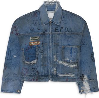 Paly Hollywood INDIGO UR FANTASY DENIM JACKET