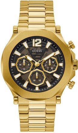 Guess GW0539G2 Mens Edge Watch - Gold - One Size