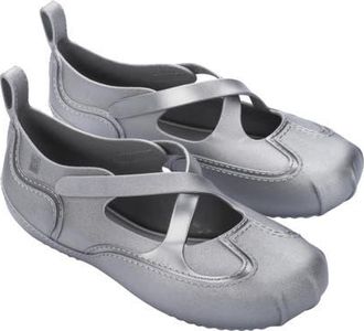 Melissa Aira Water Resistant Mary Jane Sneaker in Silver at Nordstrom, Size 10