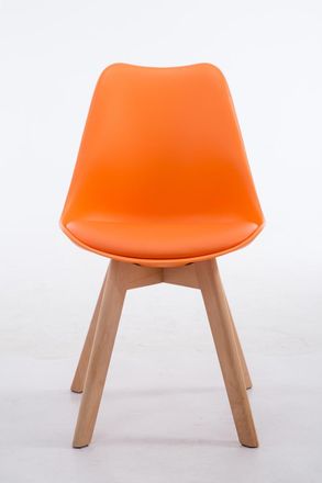 Clp Clp - Silla De Comedor Borneo V2 Naranja Natural