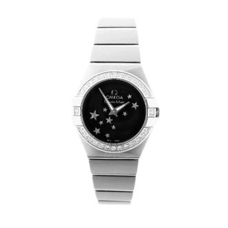 Omega Pre-owned Constellation - Dames - Vintage Horloges - Zwart - ONE Size - Vintage