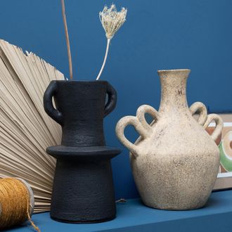 La Redoute Interieurs Decoratieve vaas in aardewerk H24 cm, Kuro