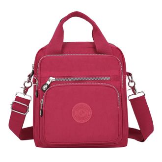 Generic Multifunctional Casual Crossbody Bag Women Casual Crossbody Bag Adjustable Shoulder Strap Shoulder Bag for Women (Hot Pink, One Size)