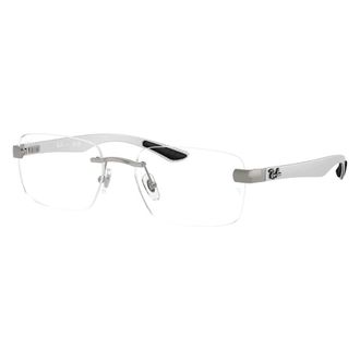 Ray-Ban Glasses, unisex, Gray, Size: 56 MM Rx8423 Optical Frame