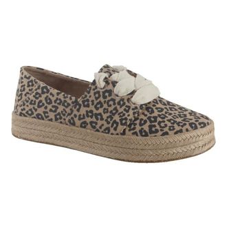 Toms Carolina Veterschoenen Katoen Dames Havermout Espadrilles