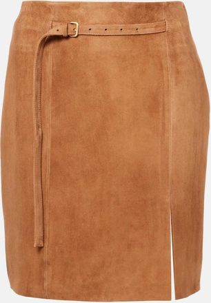 Vince Minigonna in suede