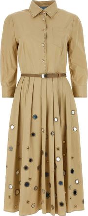 Prada Beige Coton Shirt Dress