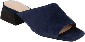Pelle Moda Naura Slide Sandal in Midnight at Nordstrom, Size 5.5