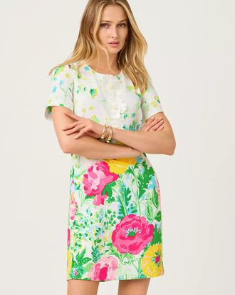 Lilly Pulitzer Edita Short Sleeve Shift Dress