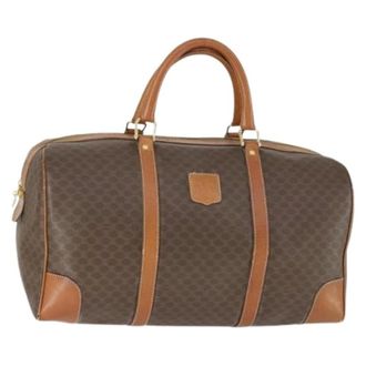 Celine Pre-owned Weekend Bags, female, Brown, Size: ONE SIZE Pre-owned Vintage Weekend Bag