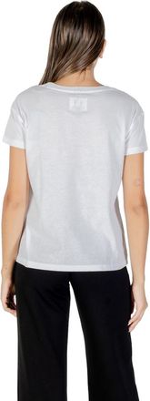 A|X Armani Exchange Logo-Printed Cotton T-Shirt - White