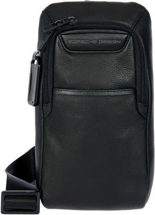 Porsche Design Roadster Leather EVO Crossbody Bag in Black at Nordstrom