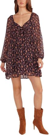Minkpink Regal Babydoll Mini Dress