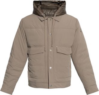 Moose Knuckles Piumino con Cappuccio Staccabile - - Jackets - Uomo - Beige - M