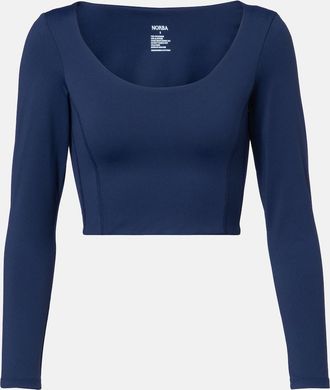 Norba Crop top de jersey