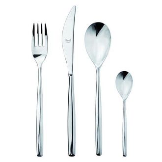 Mepra Stiria Flatware Set - 24 Pieces in Silver at Nordstrom