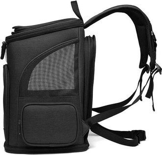 No Brand Mochila 2 En 1 Para Perros - Mochila Para Perros - 42 X 33 X 27 Cm - Capacidad De Peso M&aacute;ximo 8 Kg - Bolsa De Viaje Para Gatos Y Perros - Bolsa Port&aacute;t