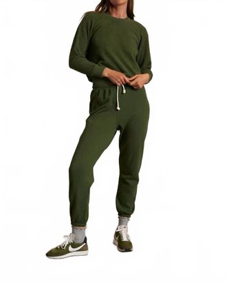 perfectwhitetee Ziggy Sweatshirt In Fern Green
