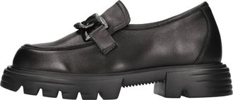 Jeannot Schoenen, Dames, Zwart, 39 EU, Leer, Pj 531A Loafer