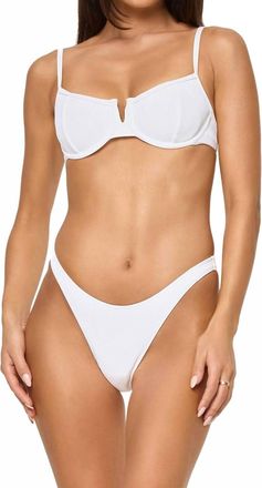 L*Space Donnie Bikini Bottom In White