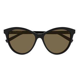 Saint Laurent Sunglasses Sl 456 009 Black/Brown Women