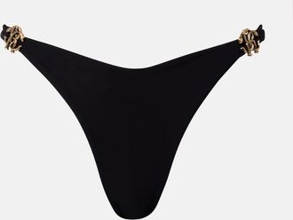 Roberto Cavalli Logo bikini bottoms