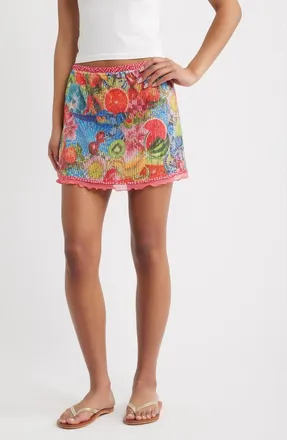 Kulani Kinis Sequin Miniskirt in Cherry Spritz at Nordstrom, Size X-Small