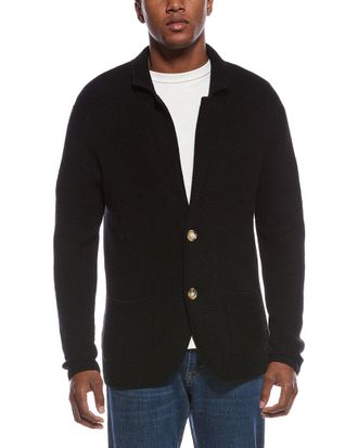 Kier + J Waffle Stitch Wool Blazer