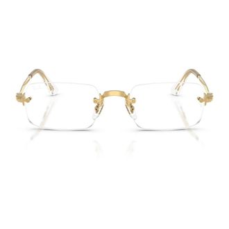 Ray-Ban Rx 3928V Optisch Montuur - unisex - Brillen - Geel - 52 MM - Accessoires