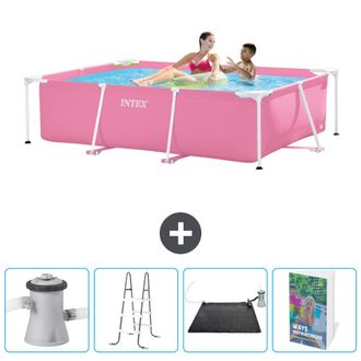 Intex Piscina Con Estructura Rectangular - 220x150x60 Cm - 7-piezas Scb128
