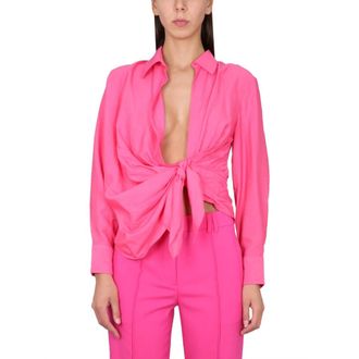 Jacquemus La Chemise Bahia - female - Jacquemus - Shirts - Pink - 2XS - Blouses & Shirts