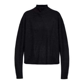 AllSaints Turtlenecks, female, Black, Size: XS Asha High Neck Sweater