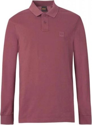 HUGO BOSS Passenger Polo - Heren - Polos - Rood - 2XL - Katoen - Tops