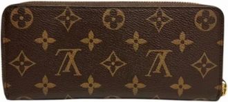 Louis Vuitton Pre-owned Wallets, female, Brown, Size: ONE SIZE Pre-owned Canvas Wallet