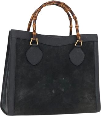 Gucci Pre-owned Handbags, female, Blue, Size: ONE SIZE Pre-owned Vintage Handbag