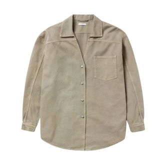 1989 STUDIO Shirts, female, Brown, Size: S Denim Shirt Collection