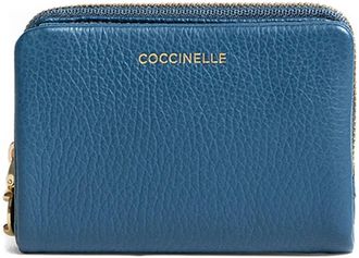 Coccinelle Portafoglio con logo - Blu