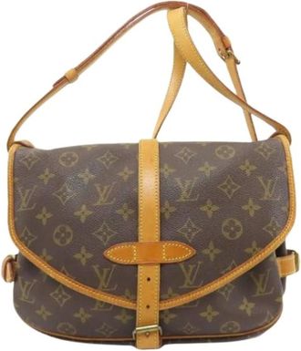 Louis Vuitton Pre-owned Cross Body Bags, female, Brown, Size: ONE SIZE Pre-owned Shoulder Bag