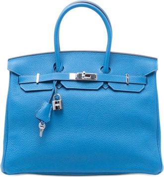 Herm&egrave;s Pre-owned Hermes Togo Birkin Retourne 35 90KWRZ367IM1S7T5