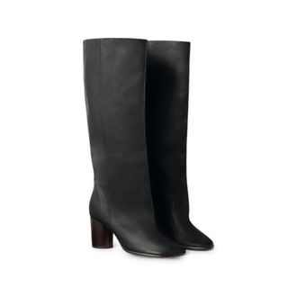 Christophe Lemaire Crease Sleeve Boot - Black