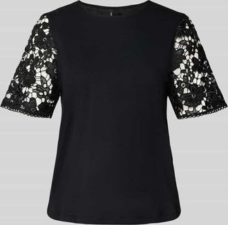 Vero Moda Regular Fit T-Shirt aus reiner Baumwolle Modell PANNA in Black, Größe XS