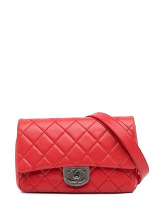 Chanel Portafoglio CC two-way trapuntata 2016-2017 - Rosso