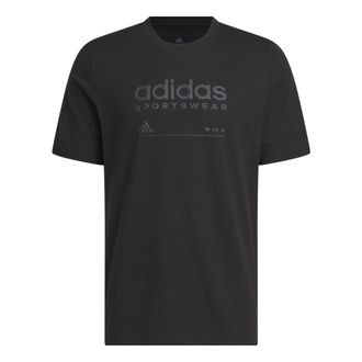 adidas Lounge Graphic T-shirt Black H49669