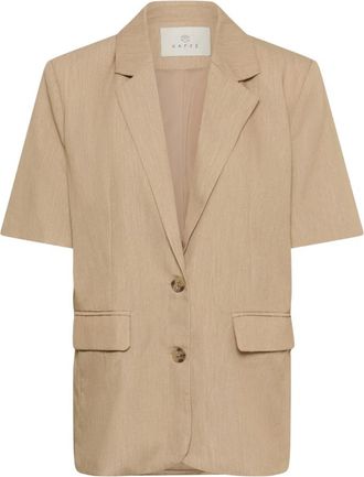 Kaffe Blazer Kajulie - - Jackets - Donna - Beige - L