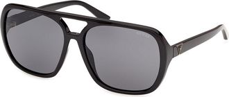 Guess GU00351 01A Womens Sunglasses Black Size 60