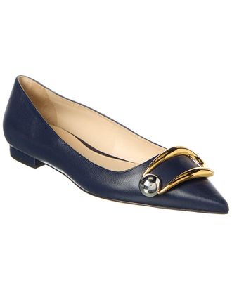 Alexandre Birman Harper Leather Flat