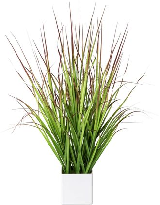Creativ Green Kunstgras »Blutgras« im weissen Kunststofftopf
