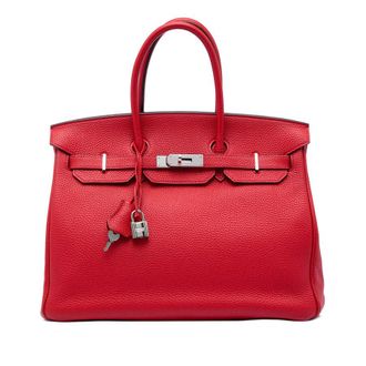 Herm&egrave;s Pre-owned Hermes Togo Birkin Retourne 35 Satchel Ladies 4BPHWELIH22N3BUK